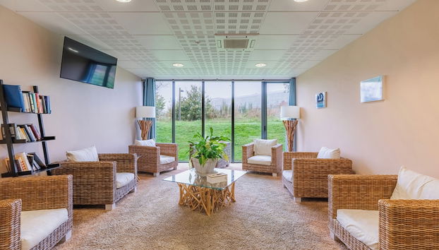 Sala de estar do lobby