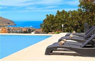 Photo 1 - Beautiful Large Villa With Pool and sea View at Nice Georgioupolis