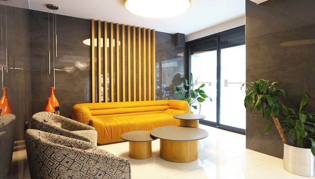 Sitzecke in der Lobby