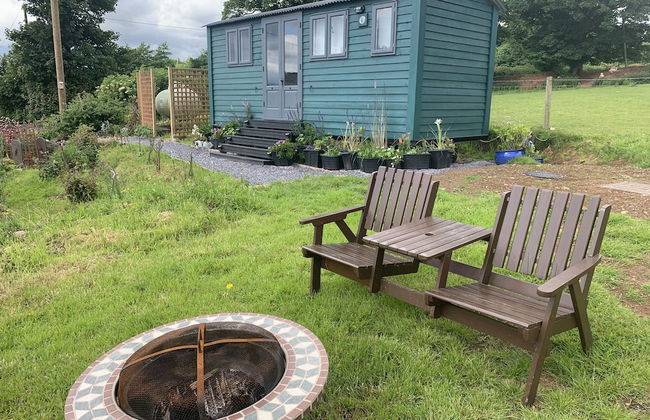 Shepherds Hut With Hot Tub, North Wales, Anglesey - Foto 23