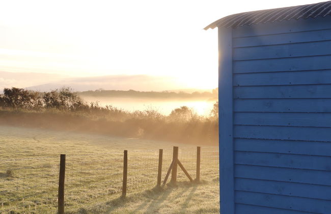 Shepherds Hut With Hot Tub, North Wales, Anglesey - Foto 28