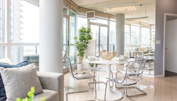 Sitzecke in der Lobby