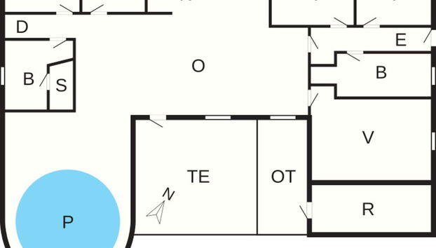 Planta do andar