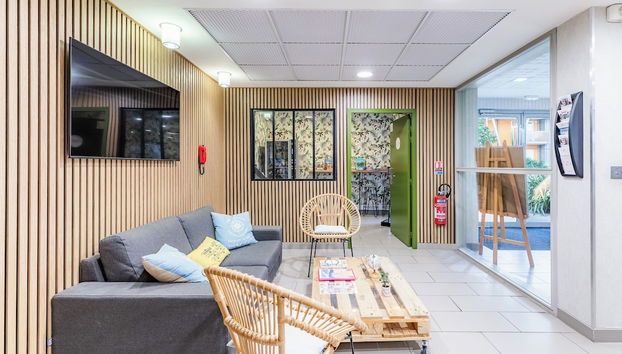 Sala de estar do lobby