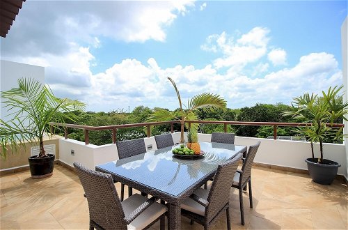 Photo 6 - 2-story Penthouse w Hot Tub Panoramic Jungle Views Charming Balcony in Bahia Principe