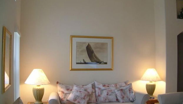 Coin salon dans le hall