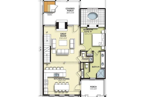 Foto 16 - Hilltop Haven - Four Bedroom Chalet