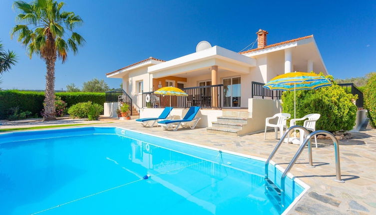 Photo 1 - Villa Chrystalla Large Private Pool Walk to Beach Sea Views A C Wifi - 2186