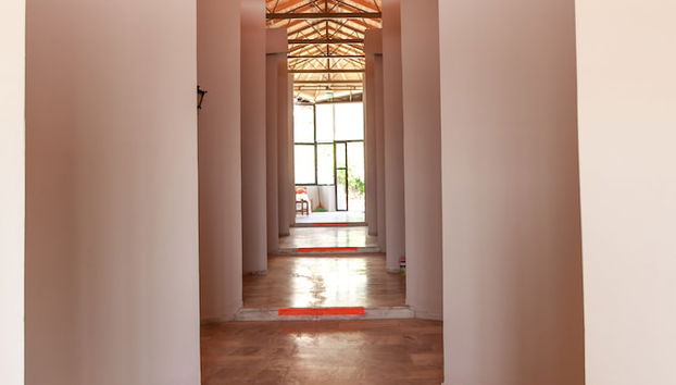 Interior entrance