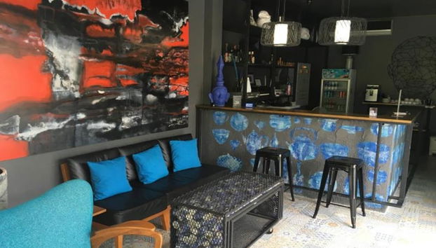 Sala de estar do lobby