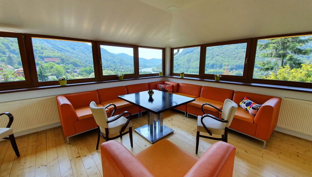 Sala de estar do lobby