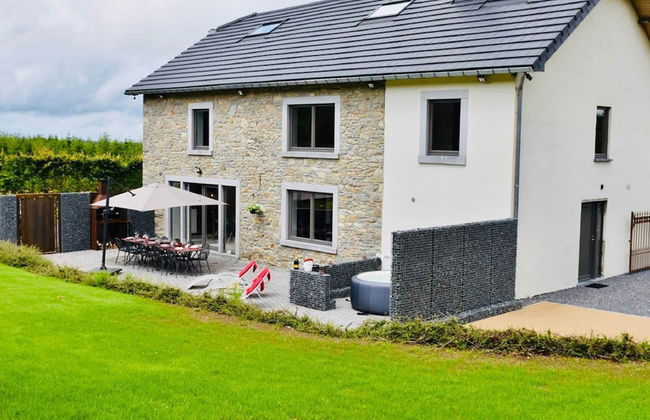 Tranquil Holiday Home in Manhay with Hot Tub near Ski Area - Foto 32