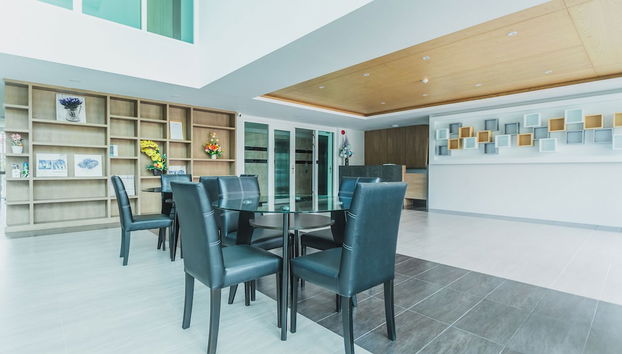 Sala de estar do lobby