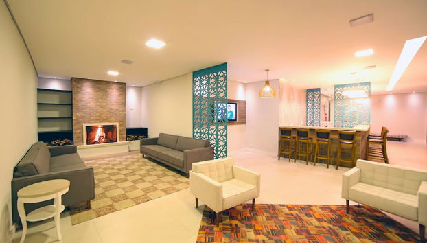 Sala de estar do lobby