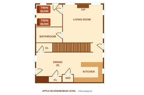 Photo 11 - Apple Blossom 10 - Two Bedroom Chalet