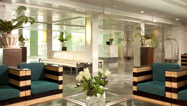 Sala de estar do lobby