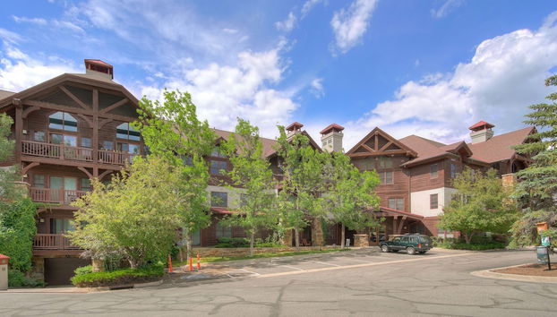 Fassade der Unterkunft