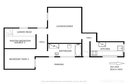 Photo 12 - Beach Breeze Croyde 2 Bed, Sleeps 4-5, Sea Beach Views