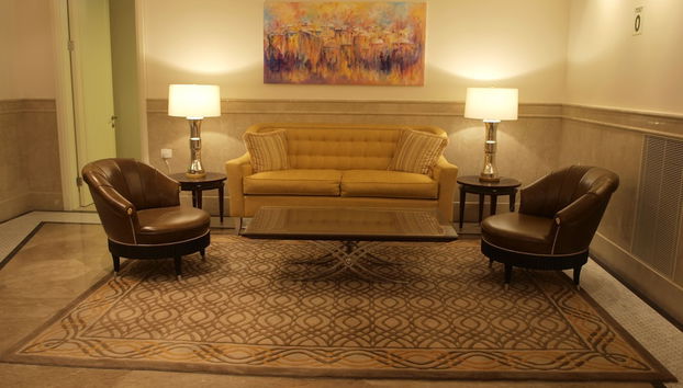 Sitzecke in der Lobby