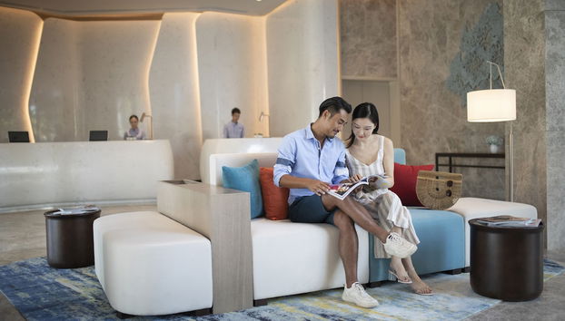 Sitzecke in der Lobby