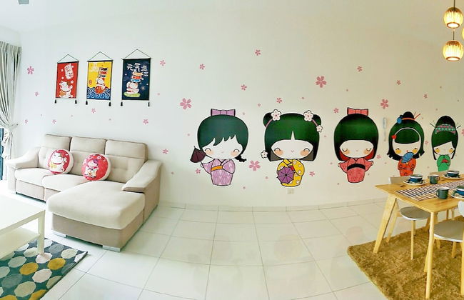 3BR Luxury Japanese Suite - AEON Bukit Indah - Foto 13