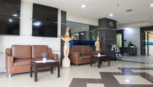 Sitzecke in der Lobby