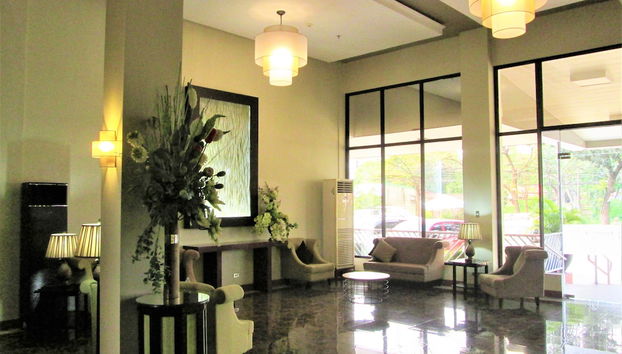 Sitzecke in der Lobby