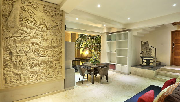 Sala de estar do lobby