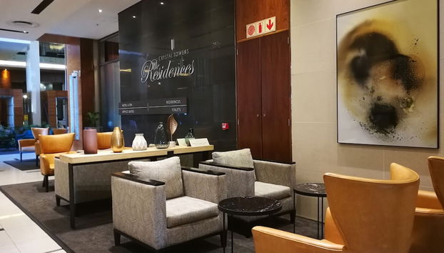 Sala de estar do lobby