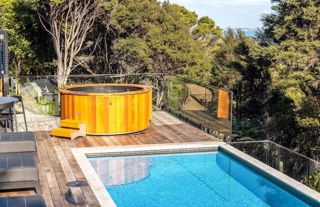 Kaitiaki Lodge - Pool & hot tub - Foto 39