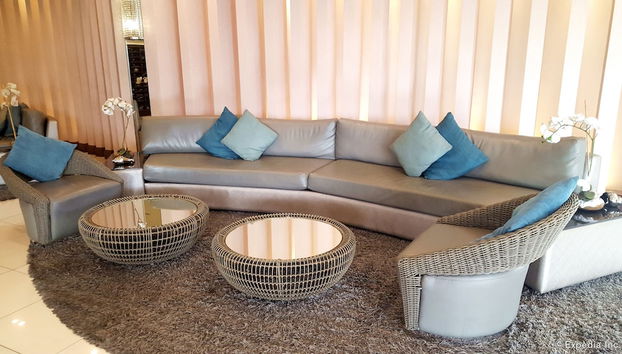 Sala de estar do lobby
