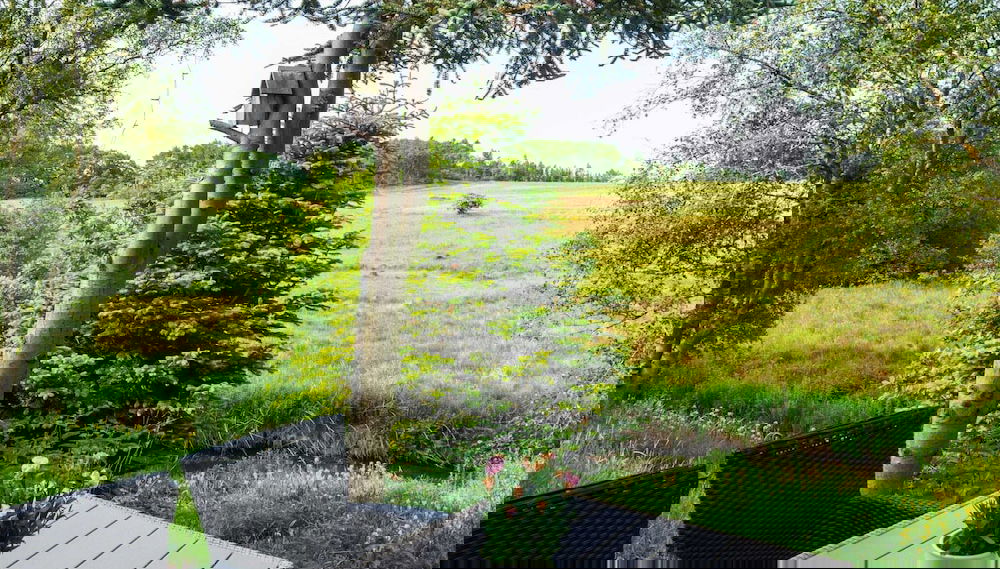 Blick von der Unterkunft