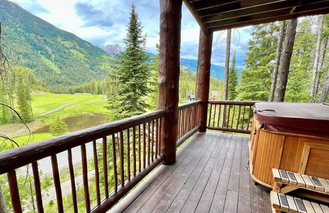 Luxury Log Chalet | Pool + Private HotTub | Ski In/Out | Overlooking Greywolf GC - Foto 45