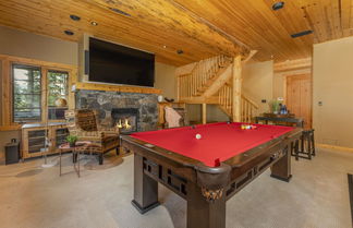 Photo 1 - Luxury Log Chalet | Pool + Private HotTub | Ski In/Out | Overlooking Greywolf GC