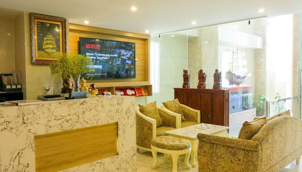 Sitzecke in der Lobby