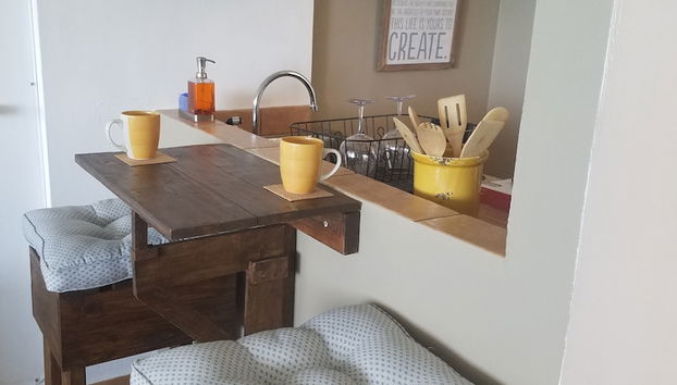 Essbereich im Zimmer
