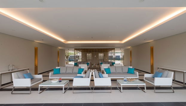 Zona de estar del vestíbulo