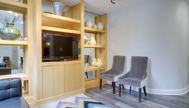 Sala de estar do lobby