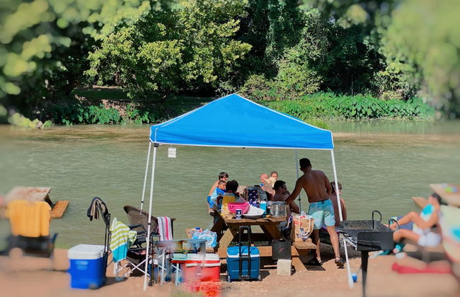 Son's Blue River Camp Glamping Cabin U - Foto 34