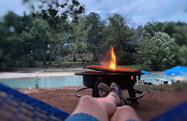 Son's Blue River Camp Glamping Cabin U - Foto 19