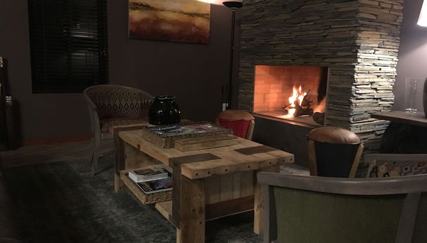 Sala de estar do lobby