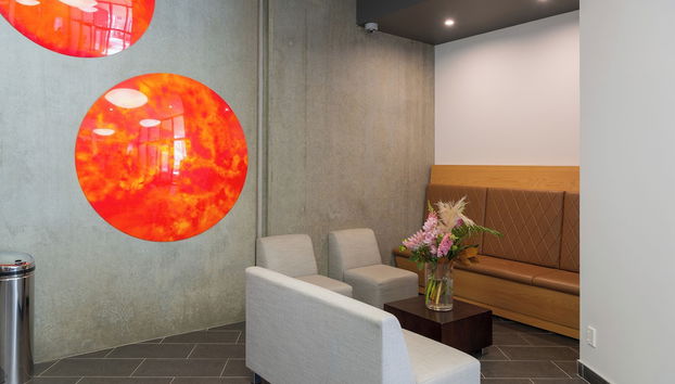 Sitzecke in der Lobby