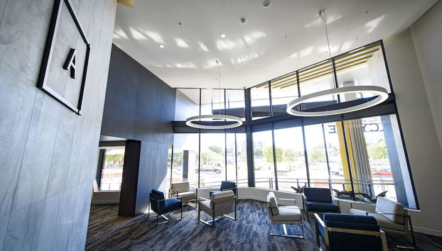 Sala de estar do lobby