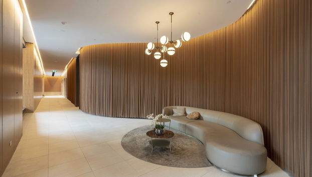 Sala de estar do lobby
