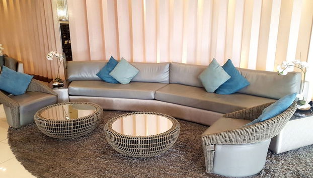 Sitzecke in der Lobby