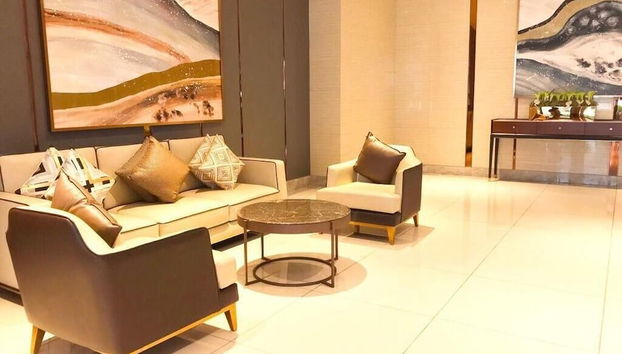Sitzecke in der Lobby
