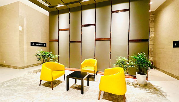 Sitzecke in der Lobby