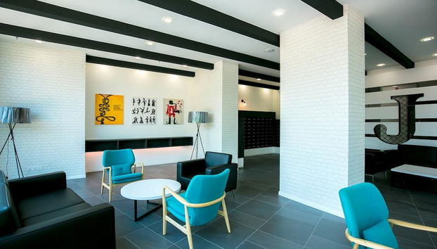 Sala de estar do lobby