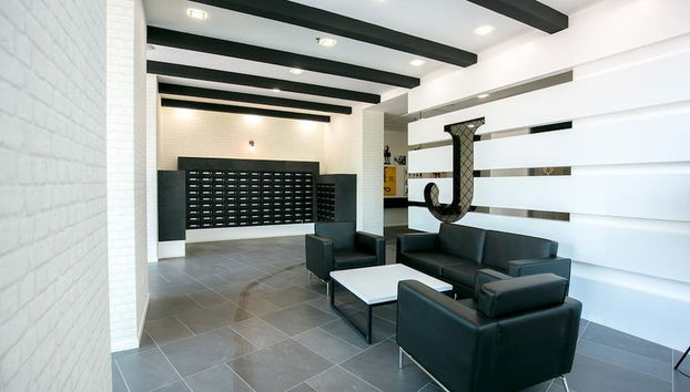 Sala de estar do lobby