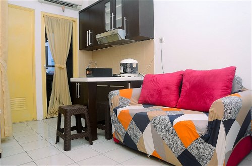 Photo 3 - Tidy 2BR with Modern Design Green Pramuka City Apartment